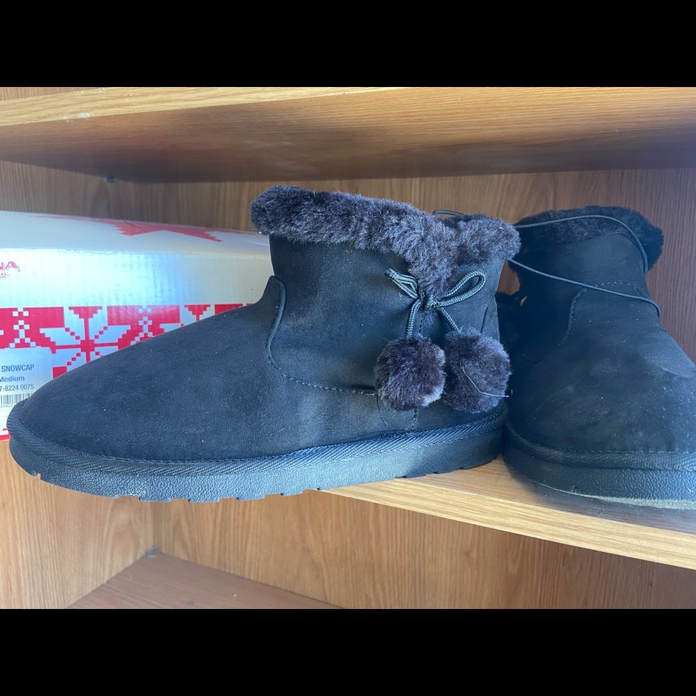 Black boots